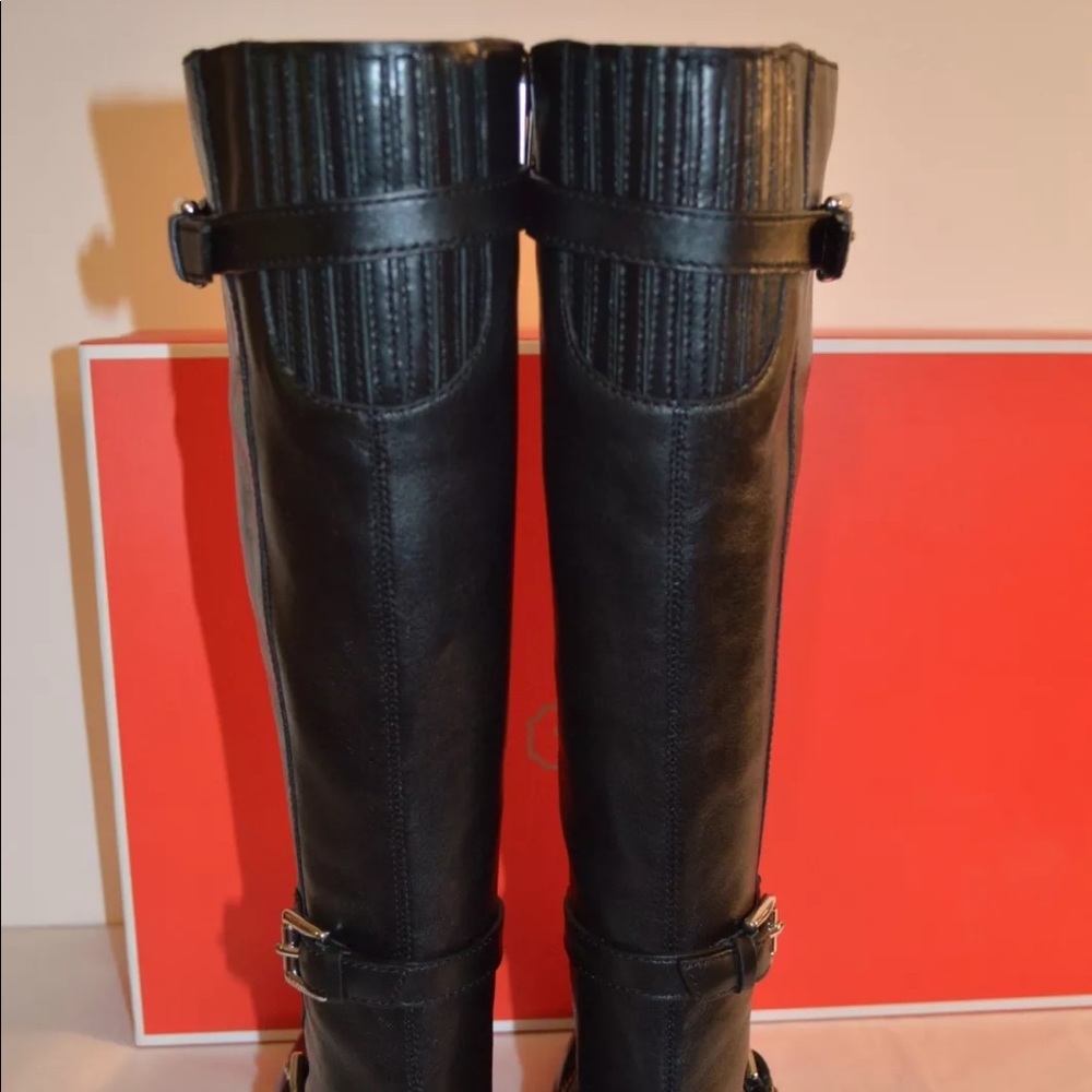 Coach Lawrencia Tumbled Glazed Riding Boots - Picture 12 of 13